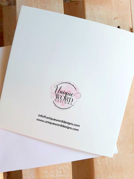 Birthday Card - Poem cards for friend, neighbour, work colleague