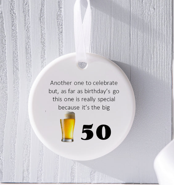50th Birthday Keepsake