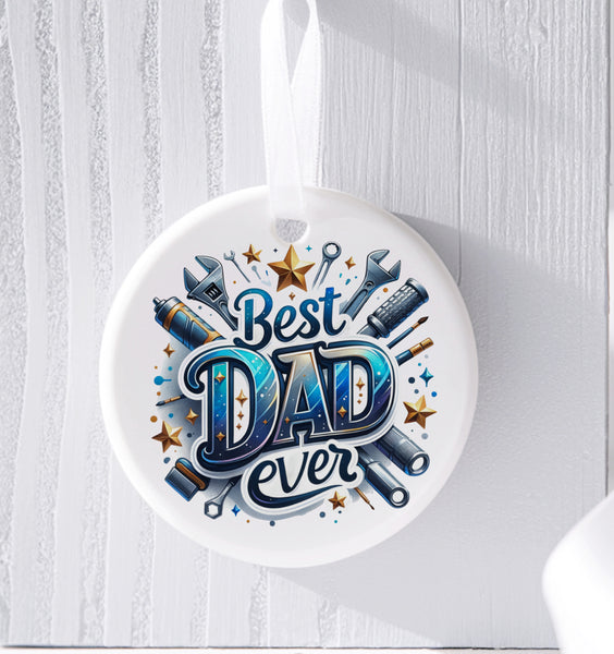 Dad ceramic plaque