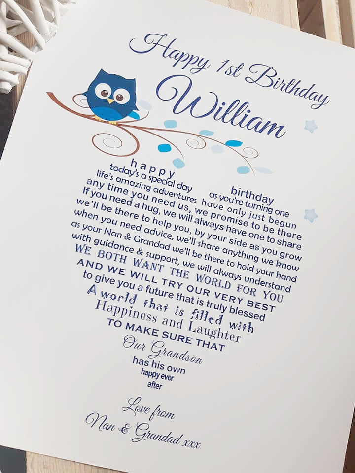 Quotes Nephews First Birthday Present 1st Birthday Gift Little Boy