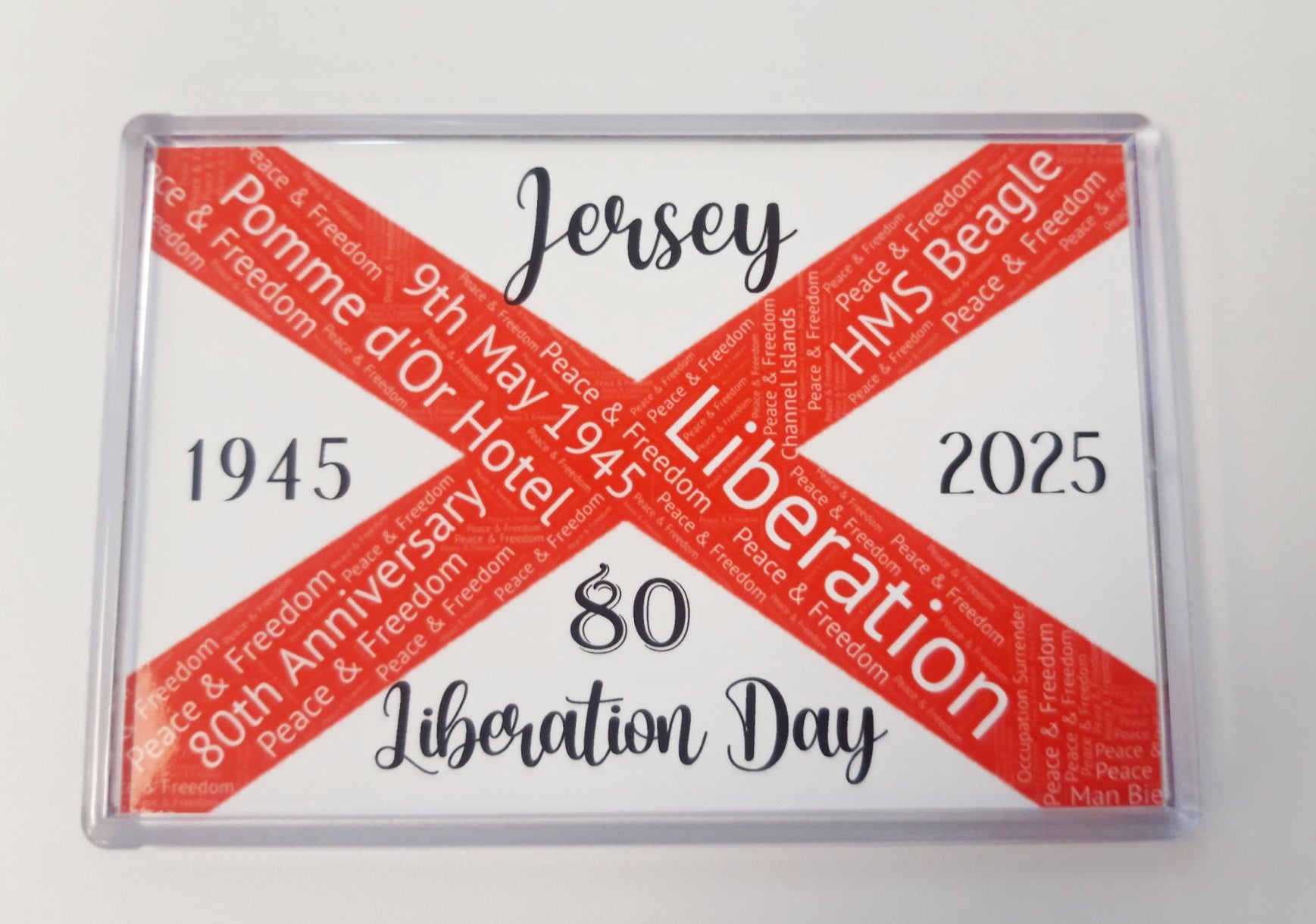 Fridge Magnet - Jersey Liberation Day Keepsake