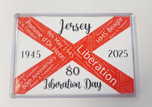 Fridge Magnet - Jersey Liberation Day Keepsake