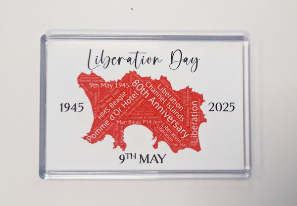 Fridge Magnet - Jersey Liberation Day Keepsake