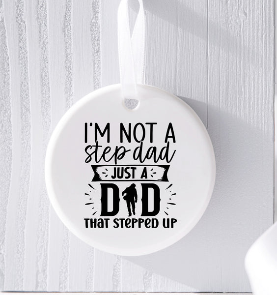 Dad ceramic plaque