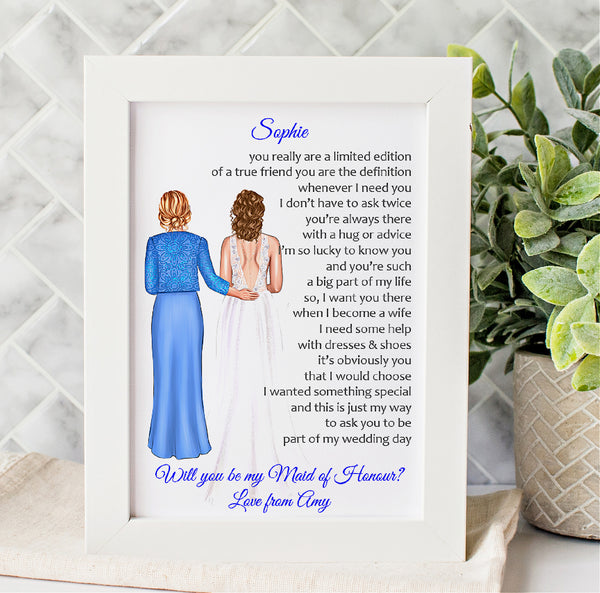 Will You Be My Bridesmaid - Bridesmaid Proposal Gift