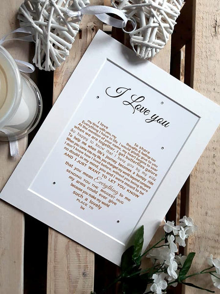 Wife Gift - for Anniversary, Christmas, Birthday