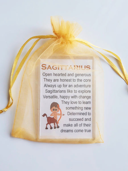 Fridge Magnet - Sagittarius Zodiac Poem  3 for £10