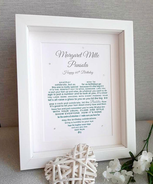Framed-Personalised-60th-Gift
