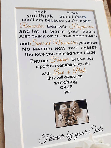 Sympathy Gift -  Sorry for your Loss poem print